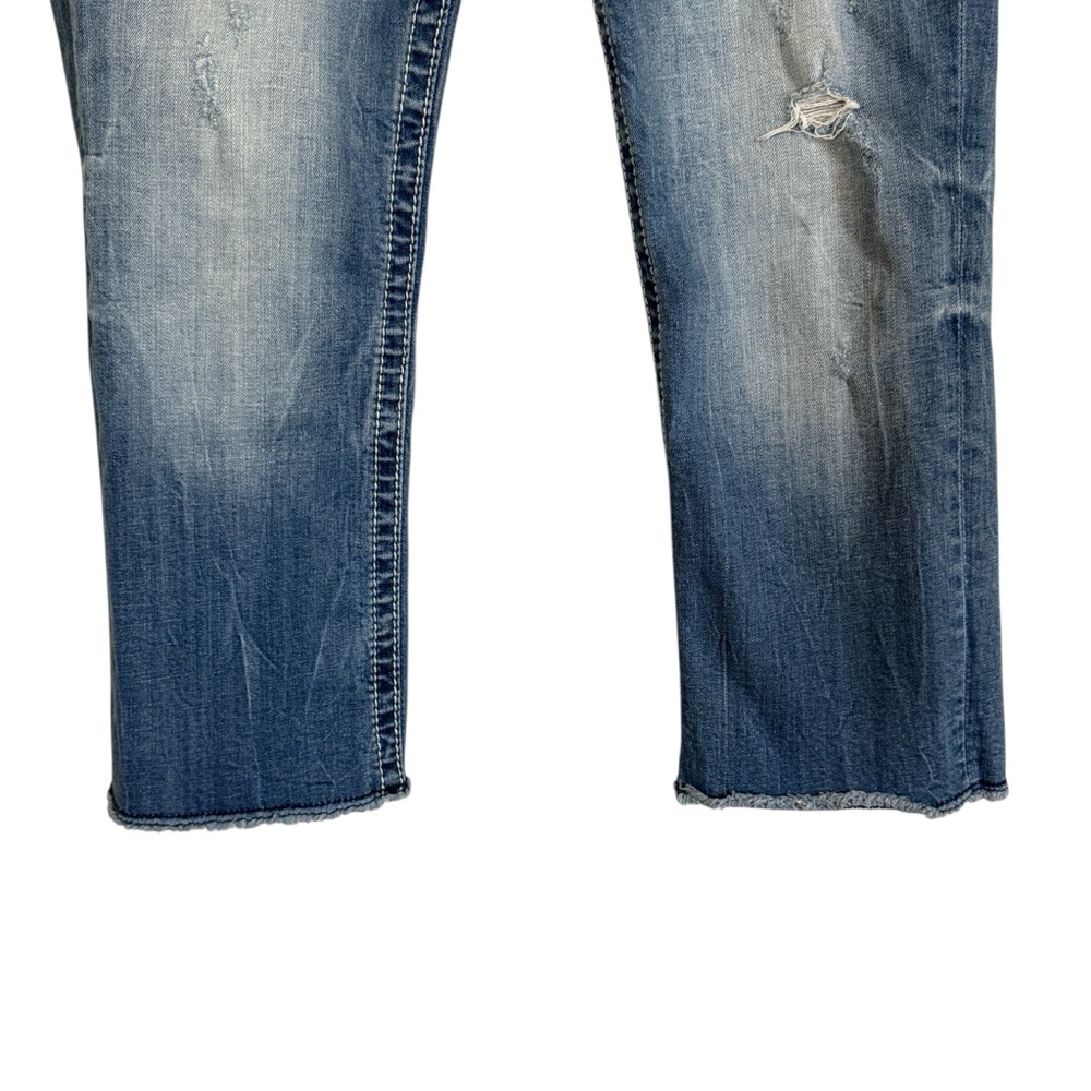 Miss Me Signature Cuffed Capri Jeans Size 30 - Picture 3 of 16